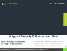 Tablet Screenshot of liedetectors-uk.com